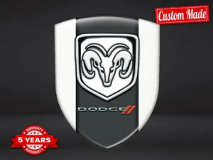 Dodge Logos Auto Résistants Max Sport Stylés Pro Édition